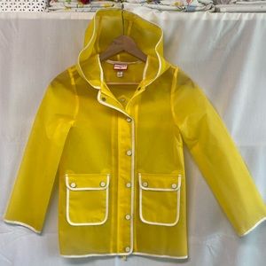 Hunter + Target Raincoat Kids Size 3 Yellow